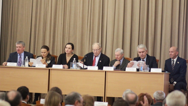Министр культуры и внешних Евгения Шевченко выступила на заседании Общественной палаты