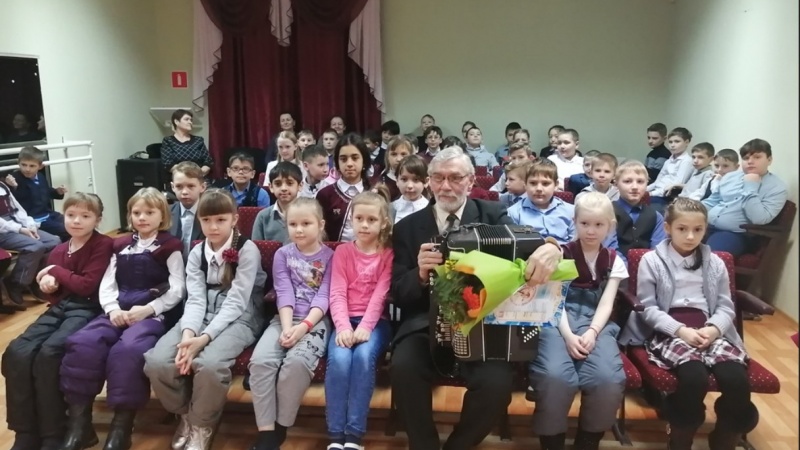 Композитору Георгию Шендерёву посвятили встречу в Октябрьской детской школе искусств 