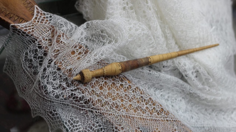 Оренбургский пуховый платок будет представлен в Художественном музее «Арт-Донбасс»