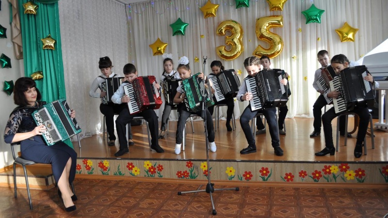 Детской школе искусств Бузулукского района исполнилось 35 лет!