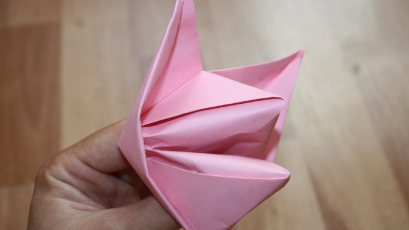 Мастер-класс по изготовлению «Собаки-кусаки» в технике оригами