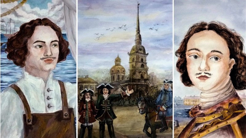 Оренбуржцы смогут посетить выставку «Наивные художники про Петра Великого» (0+)