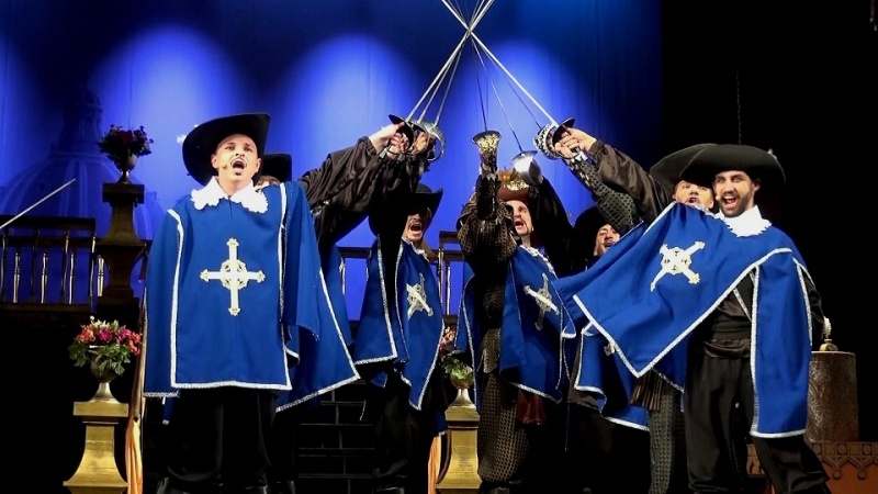 Театр музыкальной комедии приглашает на премьеру «Трех мушкетеров»