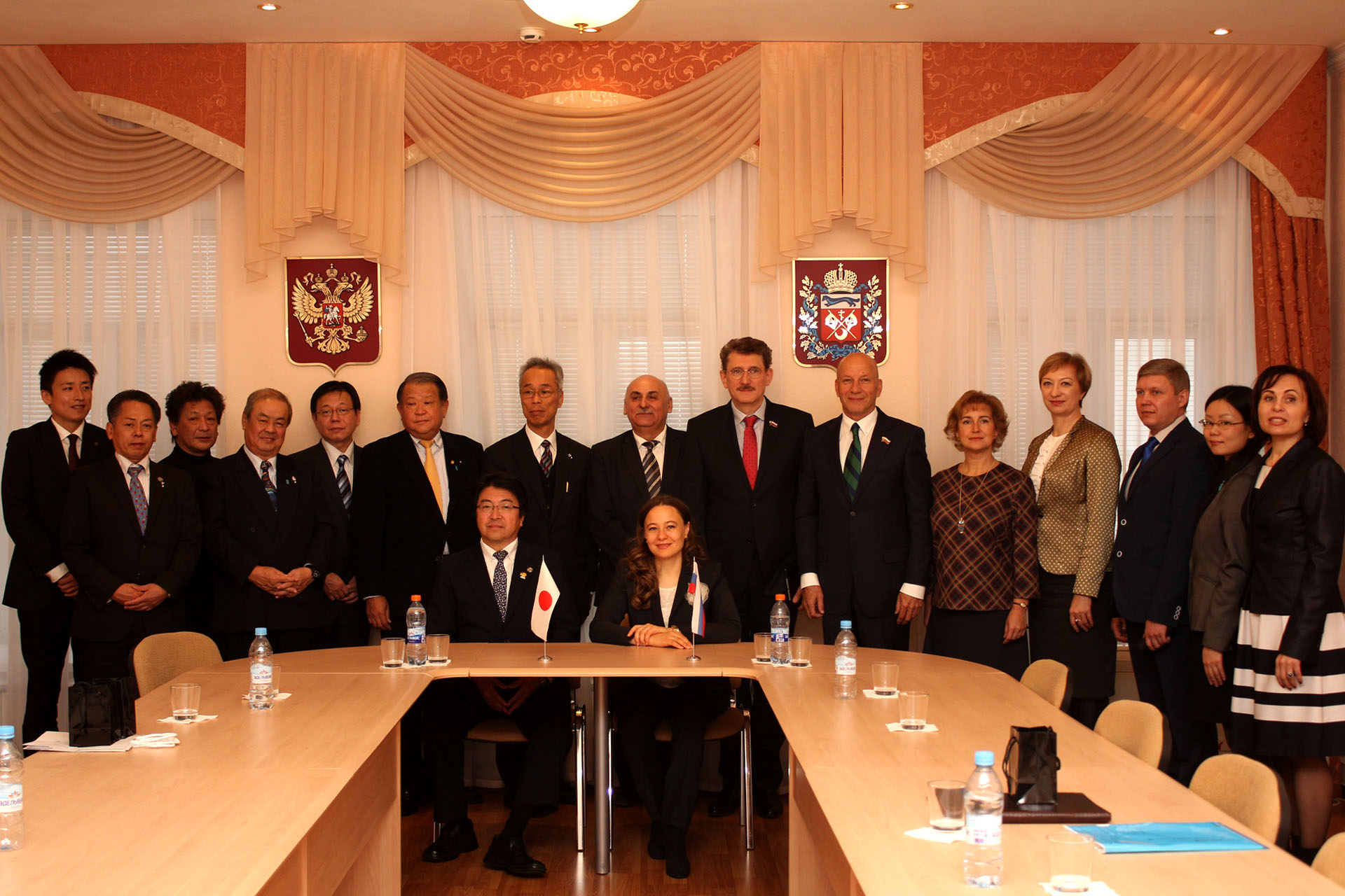 В министерстве культуры и внешних связей Оренбургской области состоялась встреча с японской делегацией