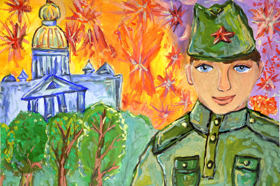 В Оренбуржье стартовал конкурс рисунков «Великая Победа глазами детей послевоенных поколений»