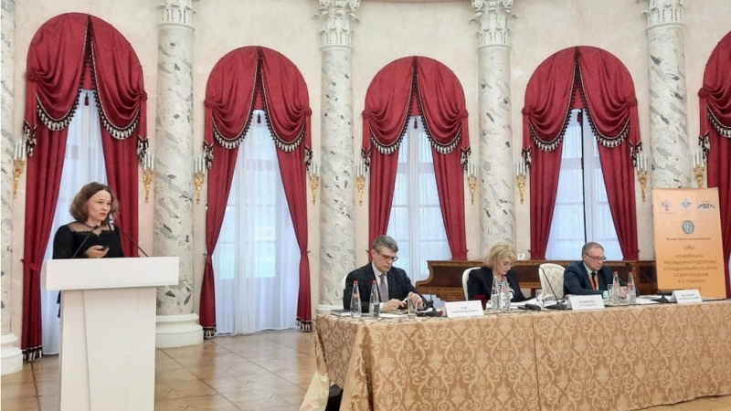 Министр культуры Оренбургской области Евгения Шевченко выступила в Москве на конференции, посвященной подготовке к празднованию юбилея Пушкина