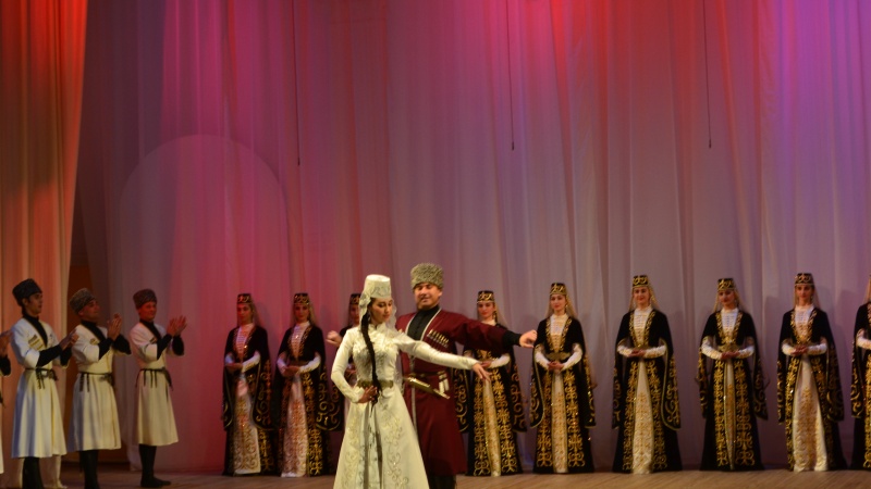 Оренбург рукоплескал артистам ансамбля «Ингушетия»
