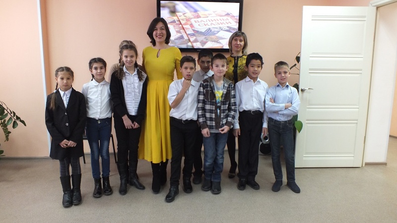 В Областной полиэтнической детской библиотеке прошла встреча с Надеждой Кузнецовой