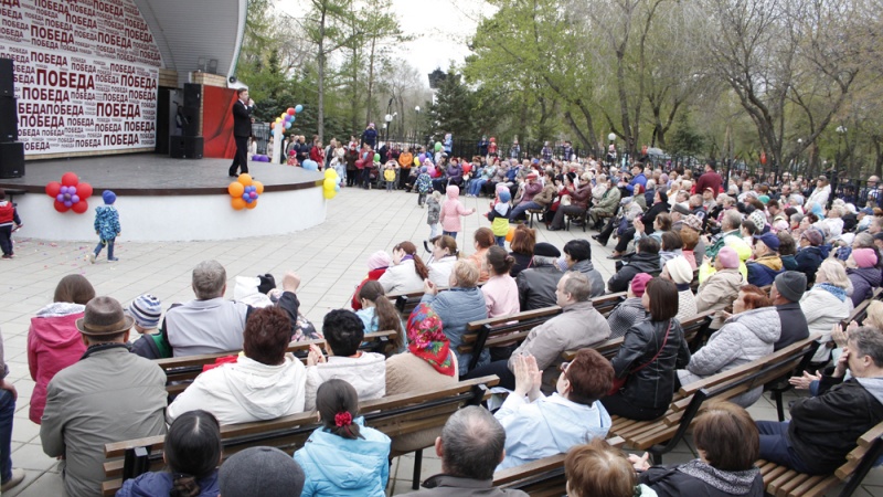 Проект «Лето в парке» приглашает отпраздновать День Победы в парке «Салют, Победа!»