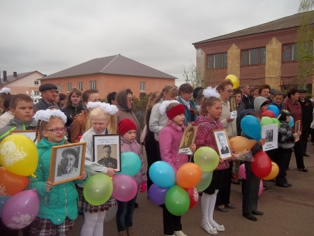 День Победы в поселке Ясная Поляна Ташлинского района