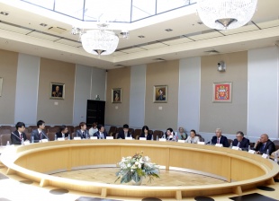 Встреча японской делегации с официальными лицами Оренбуржья