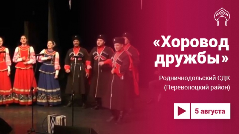 Проект «Культура.LIVE». Фестиваль национальных культур «Хоровод дружбы»