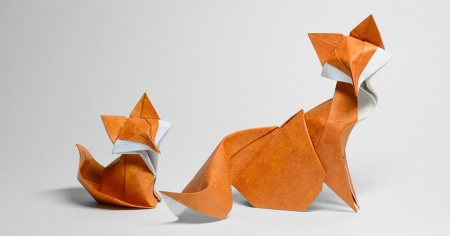 Мастер-класс «Открытка в стиле оригами»