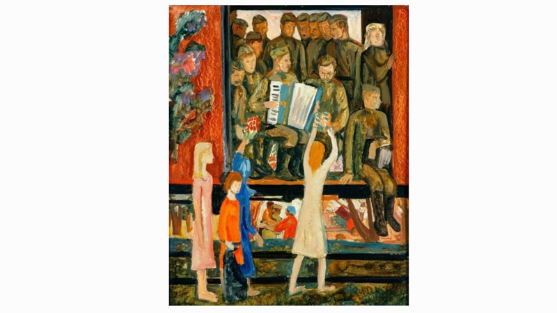 Окончание Второй мировой войны– в работах оренбургских художников