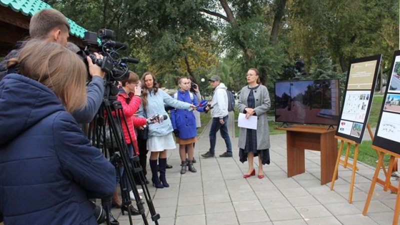 Национальный проект «Культура»: и.о. министра культуры и внешних связей Оренбургской области Евгения Шевченко рассказала о предстоящей реконструкции парка «Салют, Победа!»