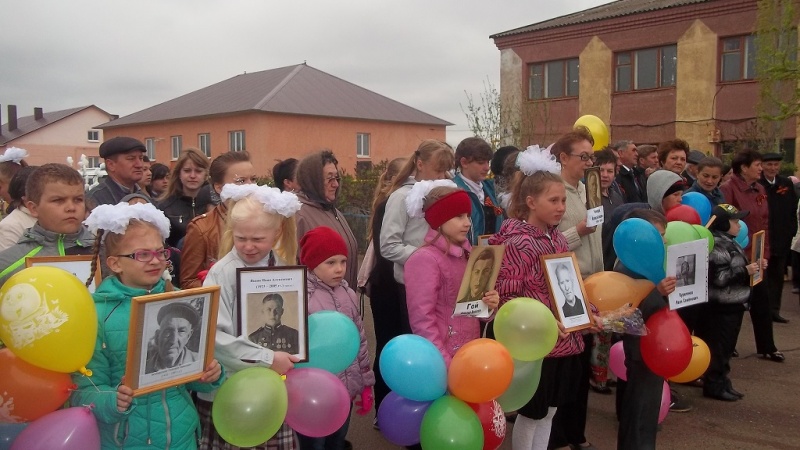 День Победы в поселке Ясная Поляна Ташлинского района