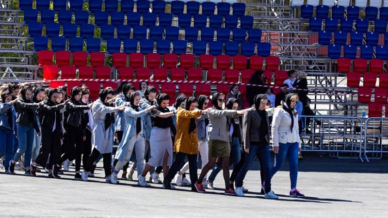 Оренбургский русский народный хор примет участие в праздничной постановке на площади Ленина
