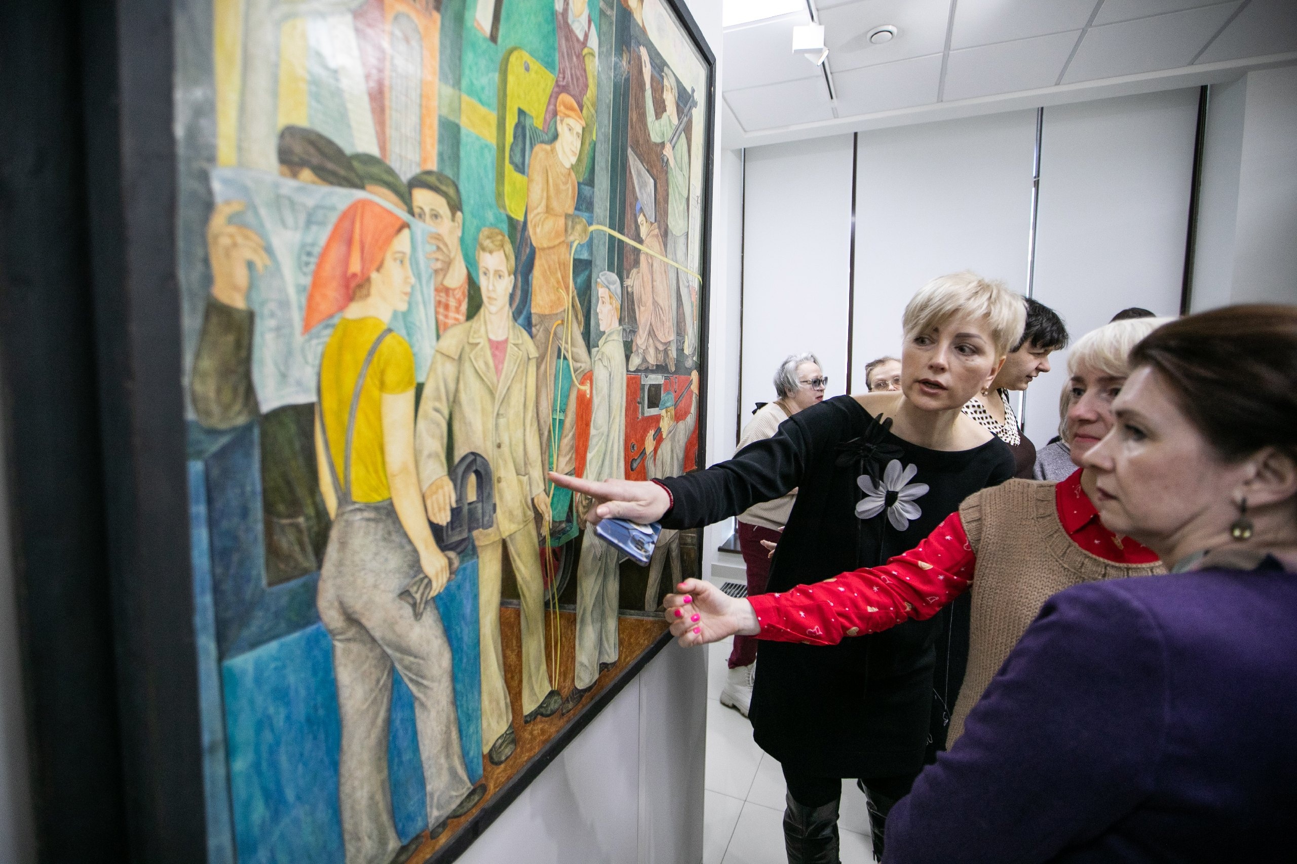 В Оренбурге открылась выставка художника Виктора Ни