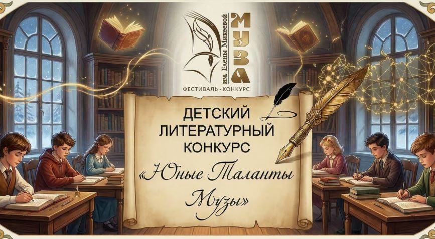 Детский литературный конкурс «Юные Таланты Музы» приглашает к участию