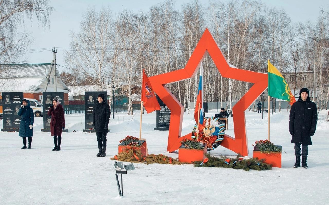 Митинг памяти, посвященный 35 годовщине вывода войск из Афганистана