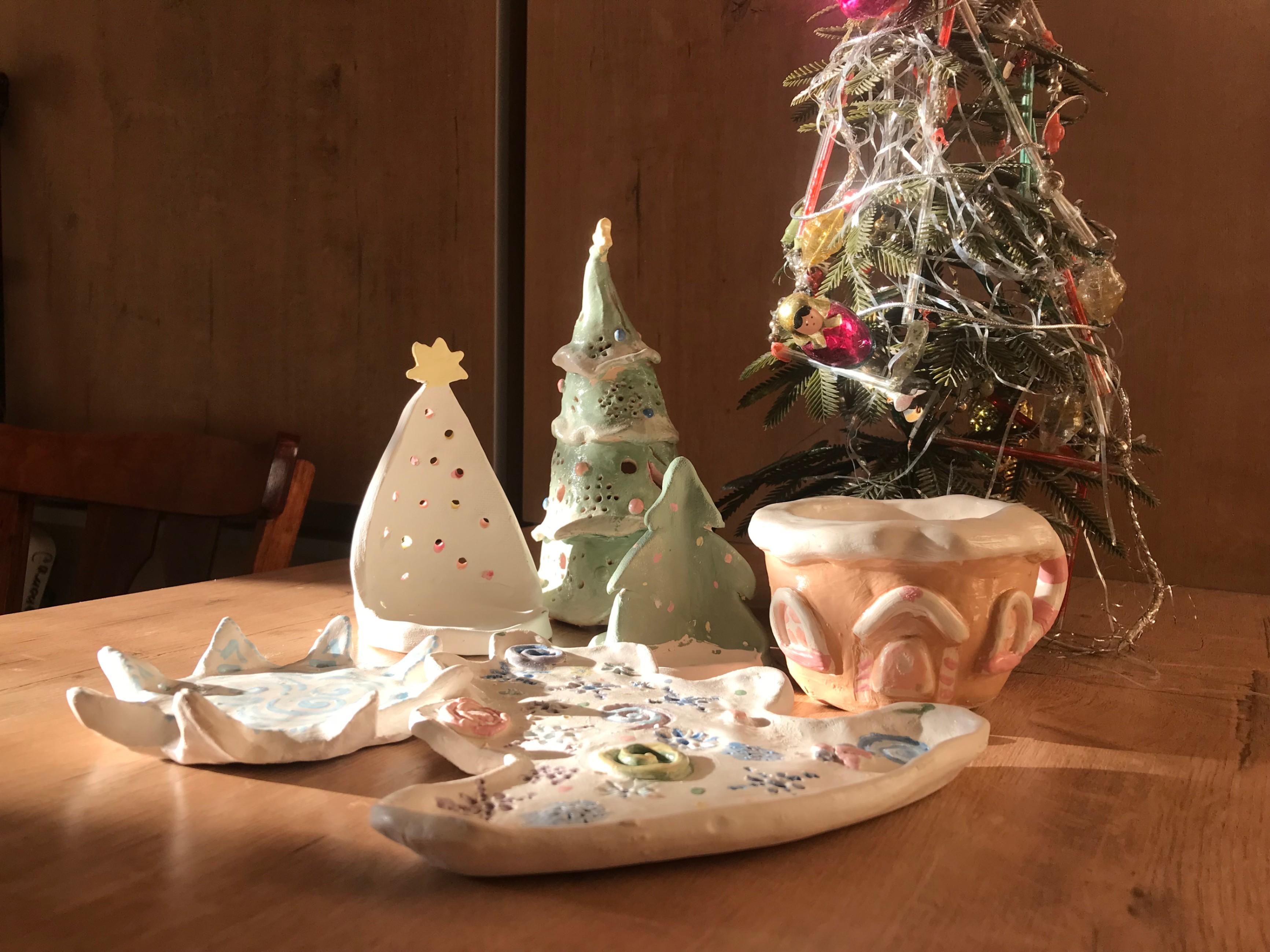 Музейное занятие по лепке «Новогодняя керамика»