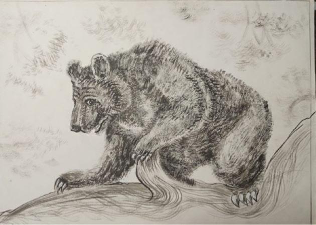 Мастер-класс «Сухая кисть»