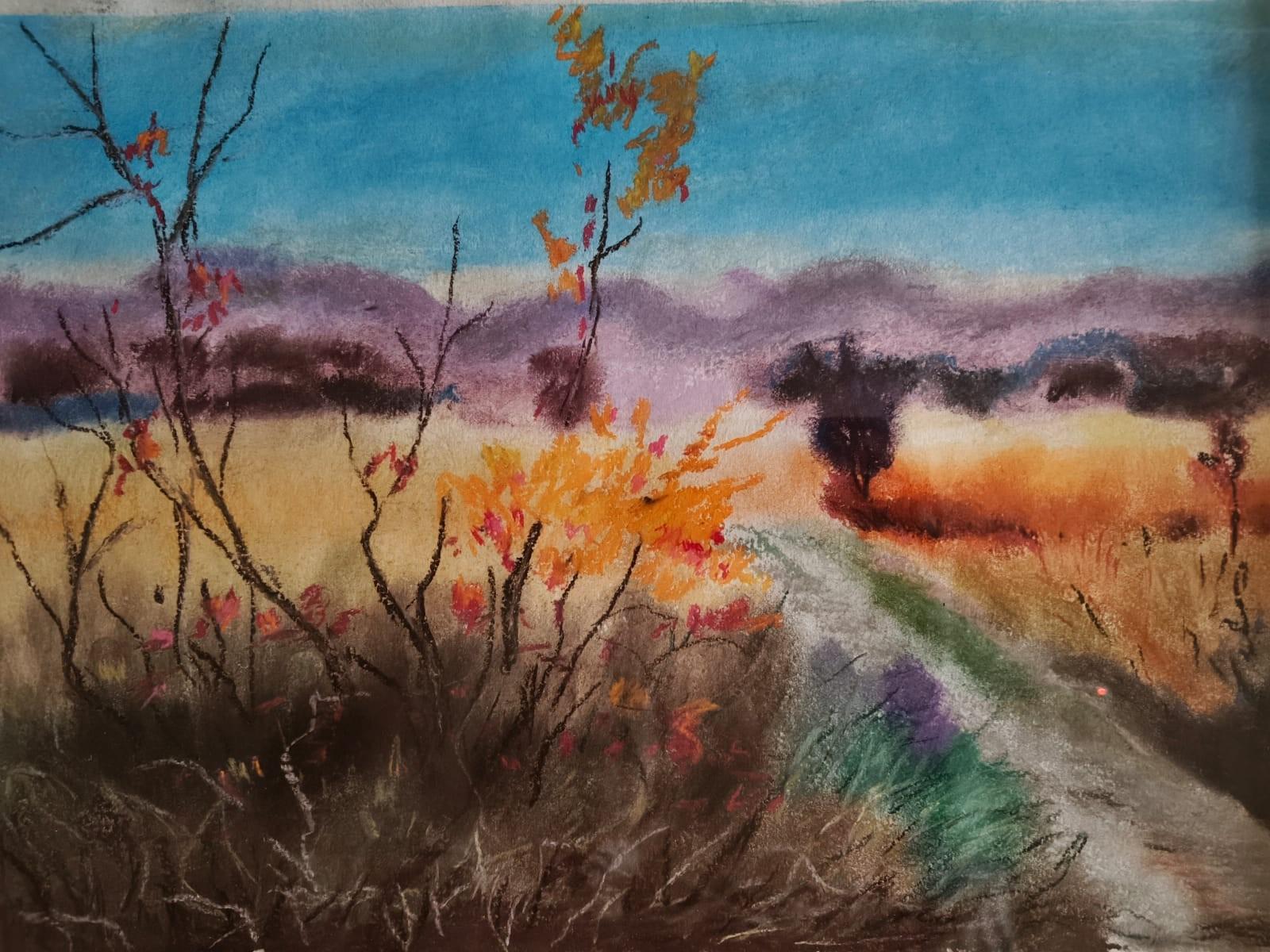 Мастер-класс «Осенний пейзаж»