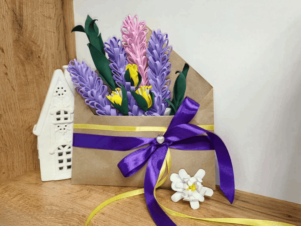 Мастер-класс «Букетик для мамы»