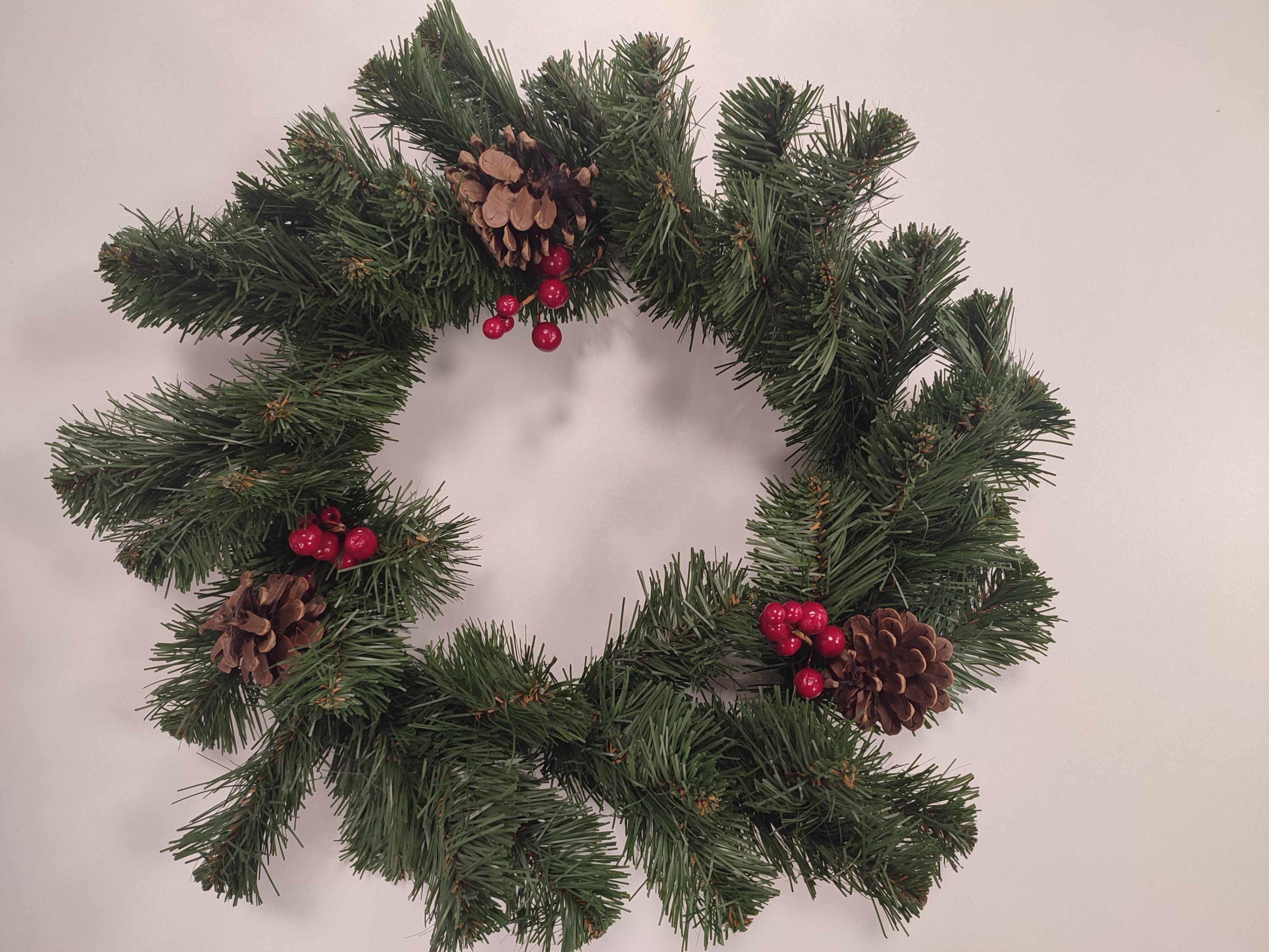 Мастер-класс «Рождественский венок»