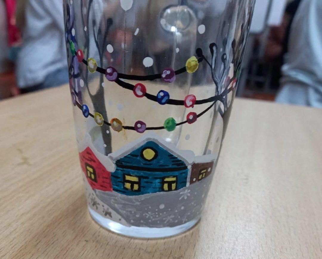 Мастер-класс «Зимние узоры»