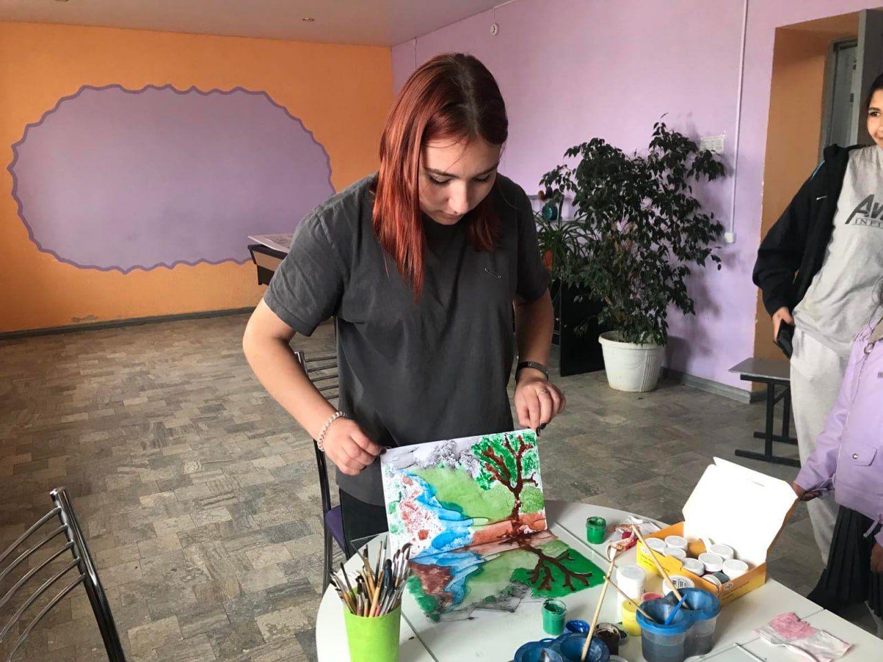 Мастер-класс «Монотипия. Рисунок красками души»