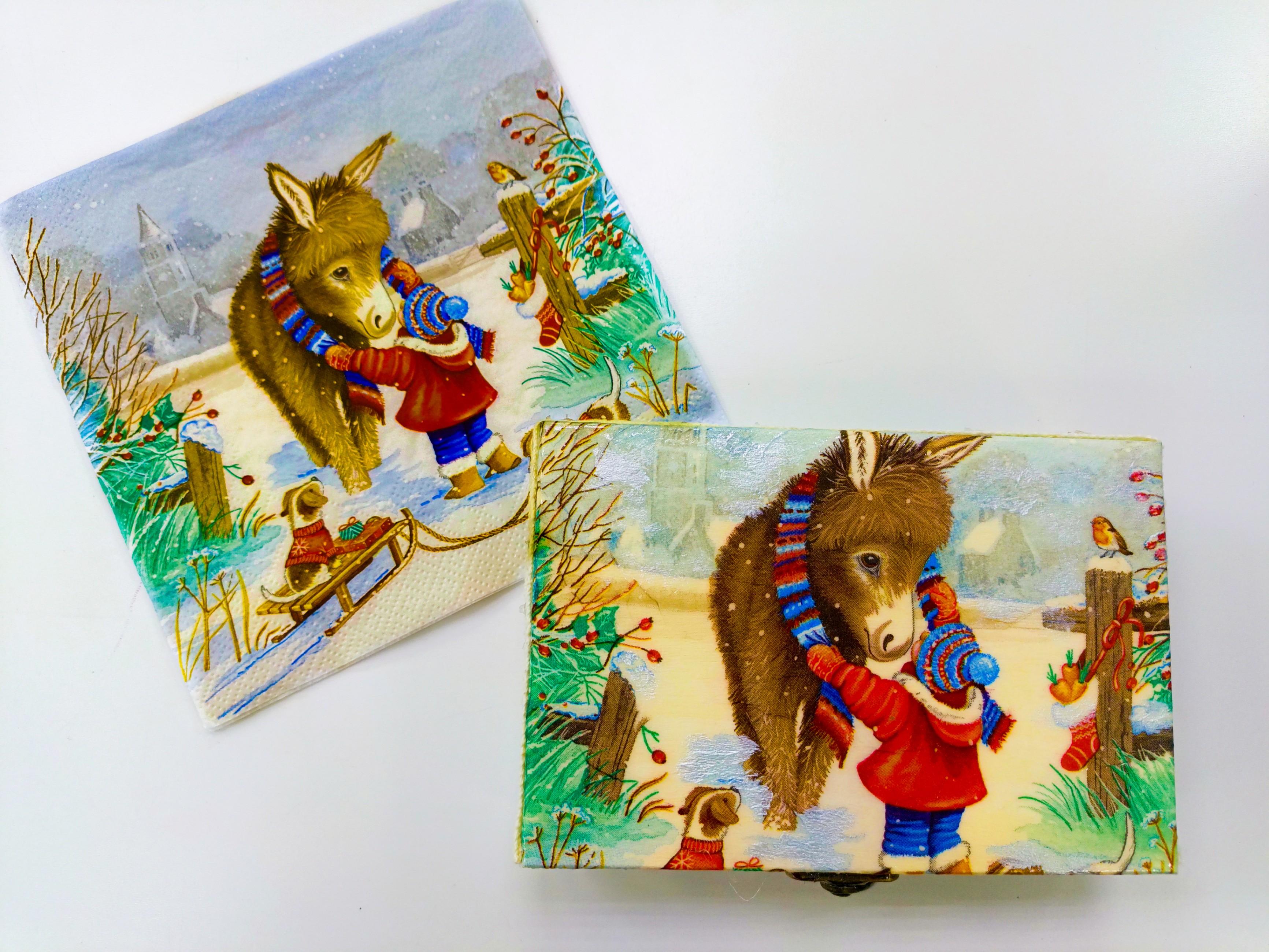 Мастер-класс «Декупаж на дереве»