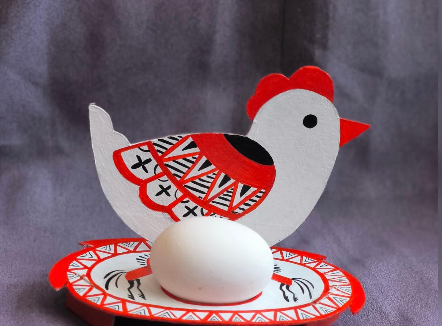 Мастер-класс «Роспись подставки для яиц к Великой Пасхе»