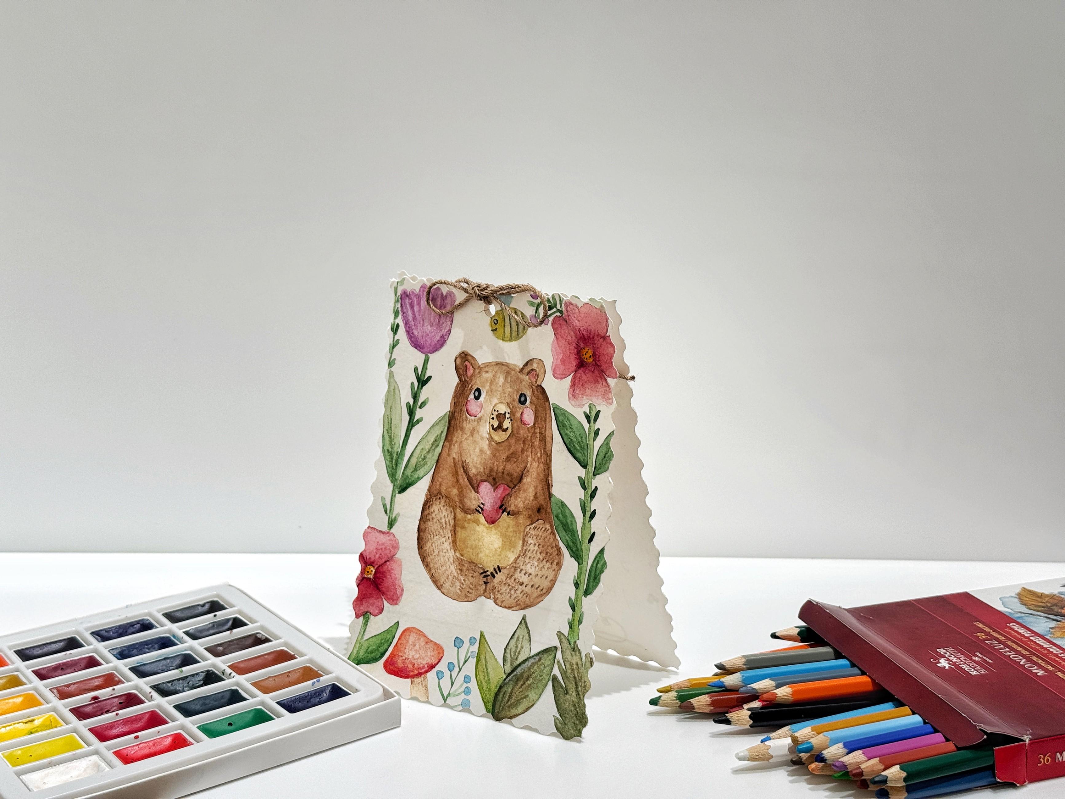 Музейное занятие в выставочном пространстве «С любовью, от…»