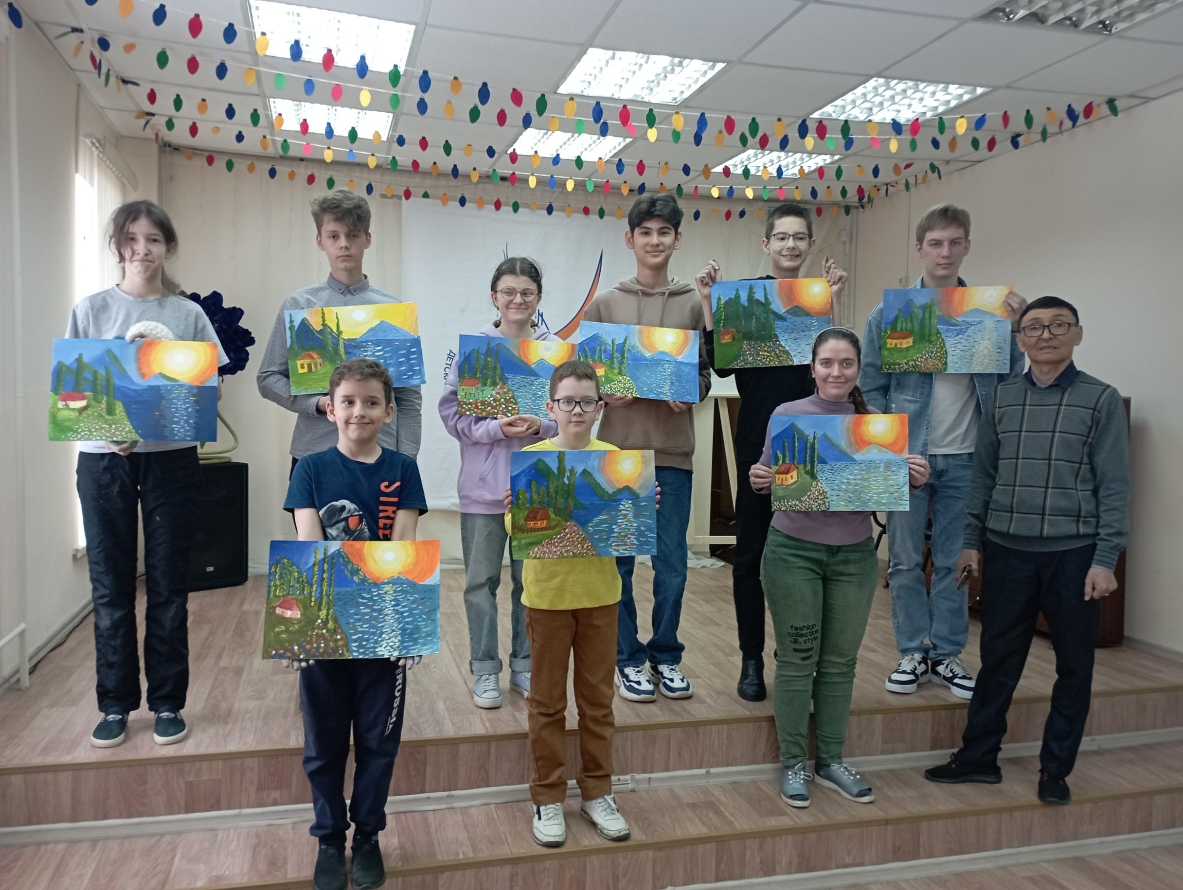 Мастер-класс «Пейзажи Крыма»