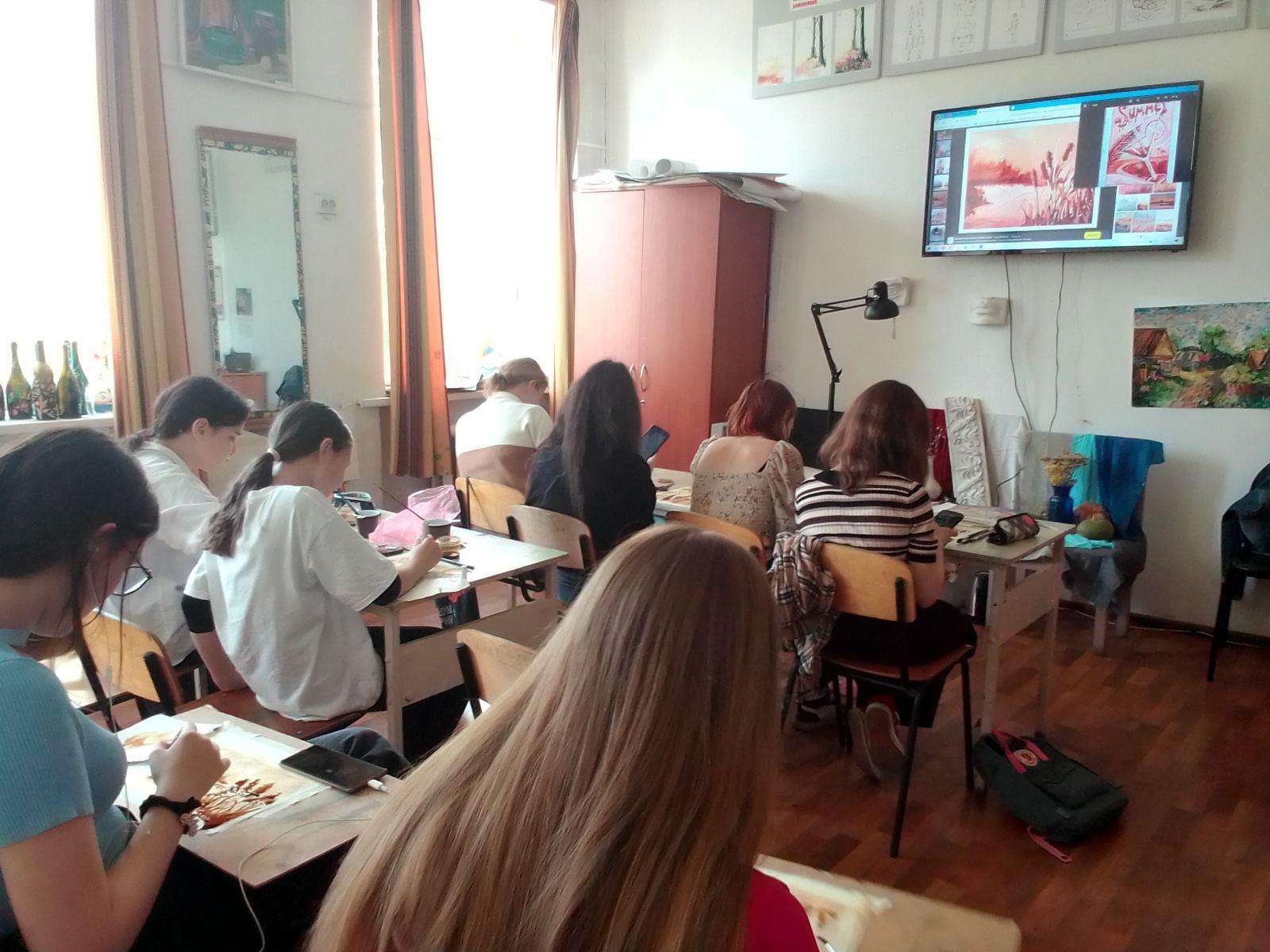 Мастер-класс «Весеннее настроение. Творческий коллаж»