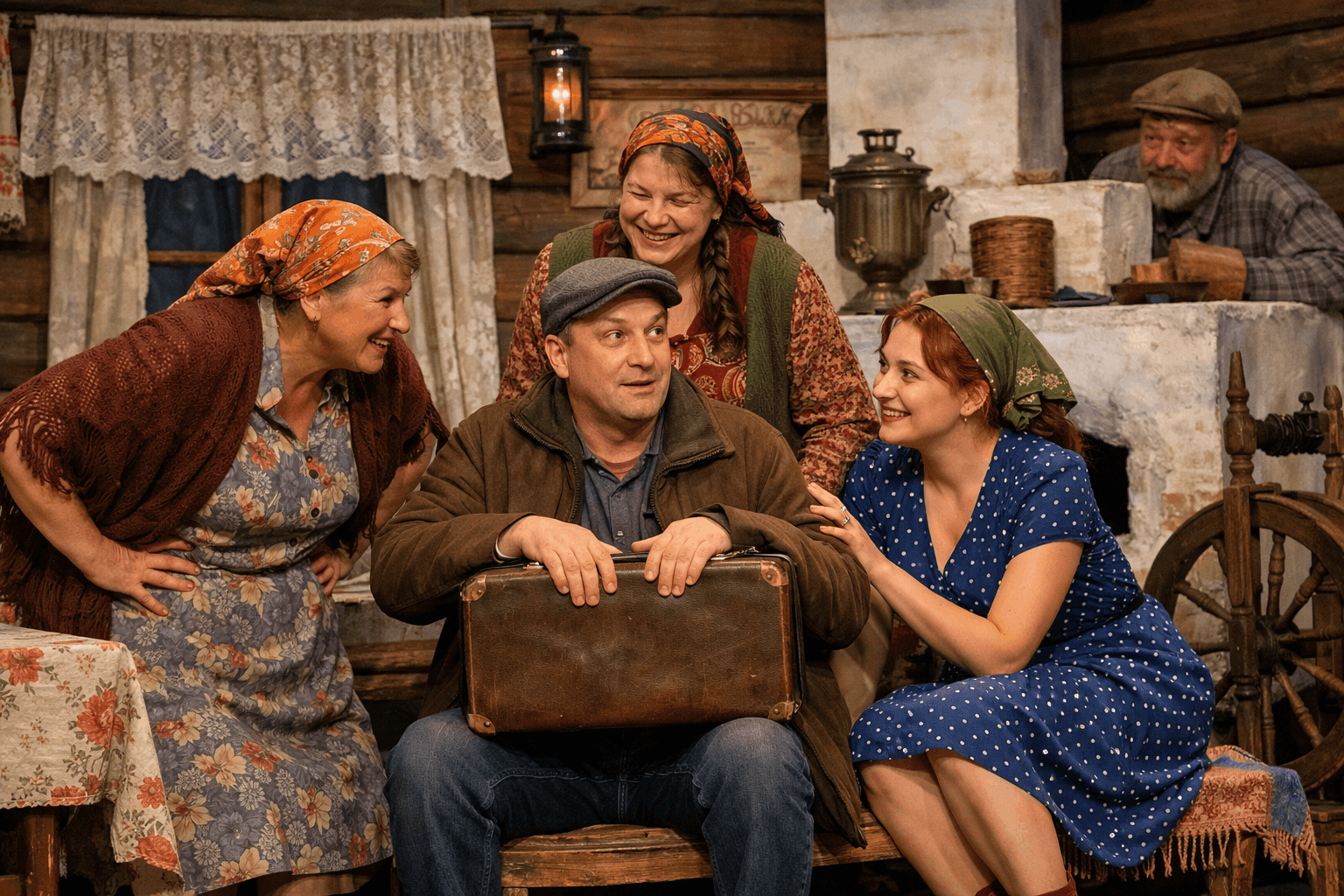 Спектакль «Семейный портрет с посторонним»