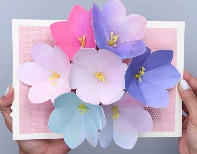 Мастер-класс «Объемная открытка»