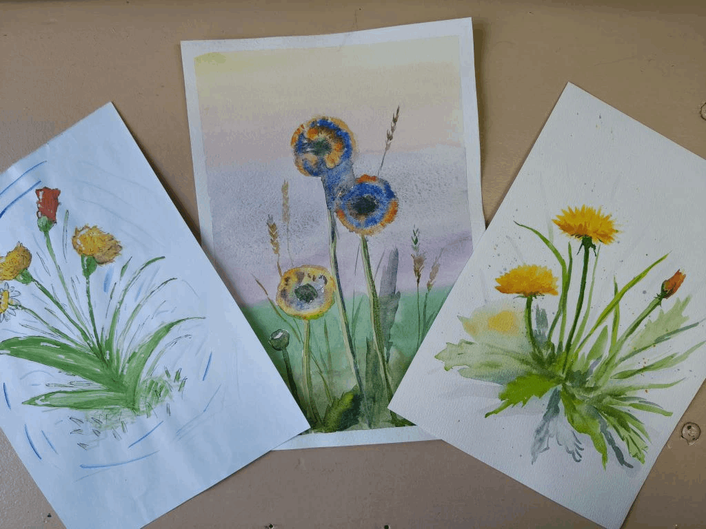 Мастер-класс «Одуванчики»