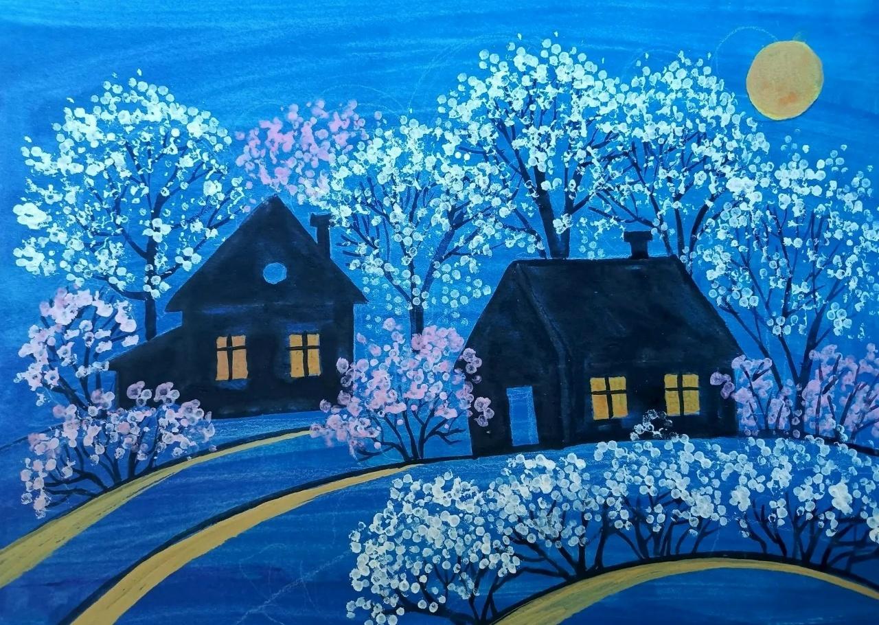 Мастер-класс «Цветущий сад»