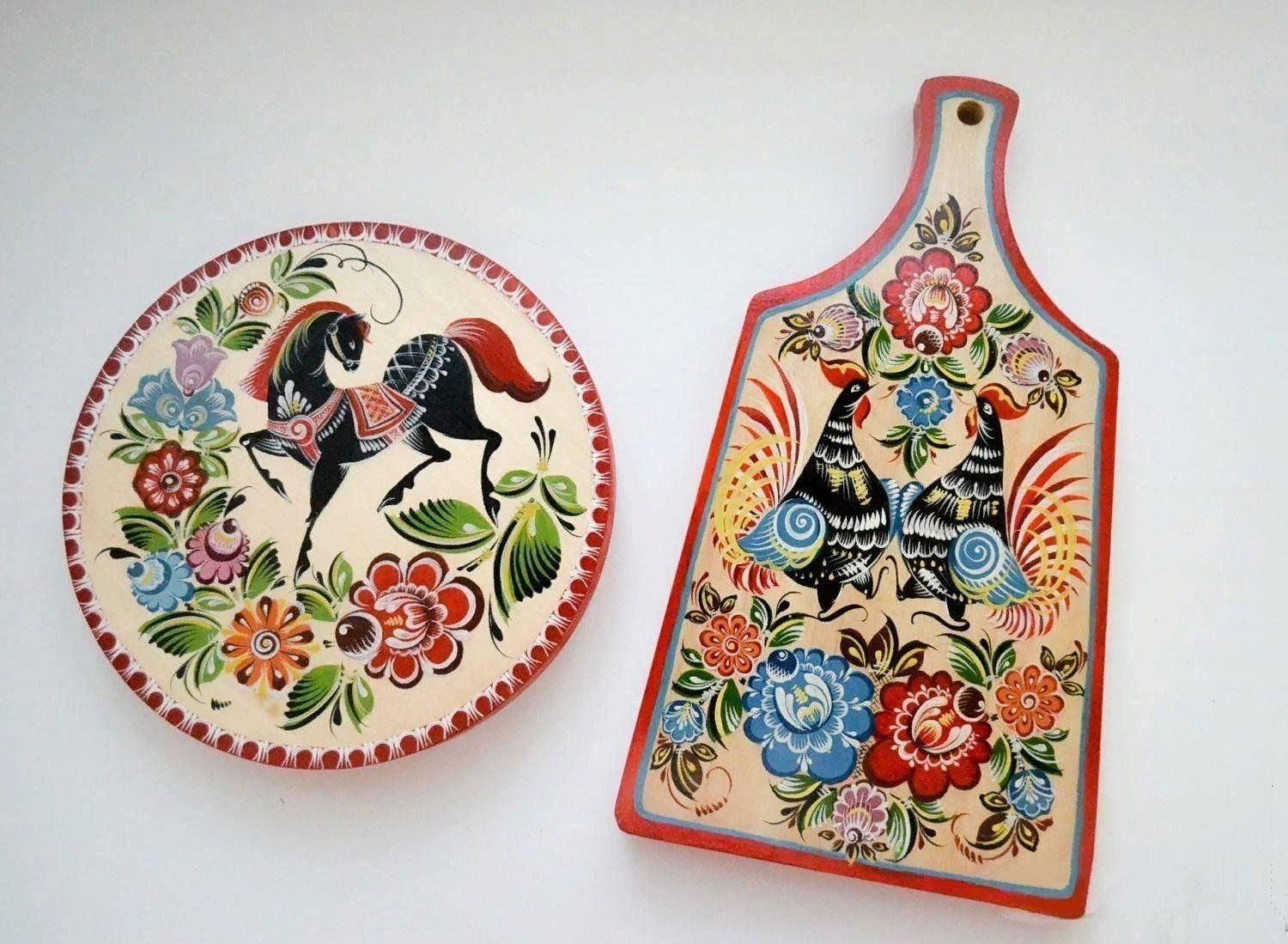 Мастер-класс «Русские узоры»