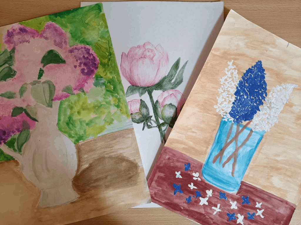 Мастер-класс «Весенние цветы»