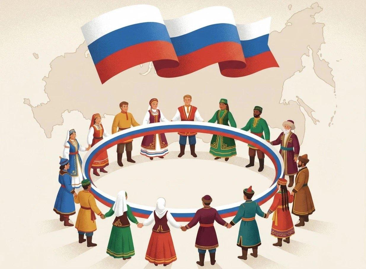 Музыкально-литературная гостиная «Россия – дом: народы, традиции, единство»